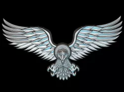 Eagle 3D model for cnc and 3d printer 3D model