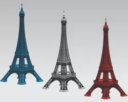 Eiffel Tower 3D model