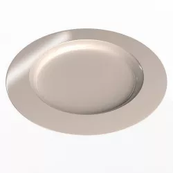 Empty Plate Low-poly 3D model