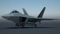 F22 fighter F-22 Raptor three kinds of camouflage 3D model