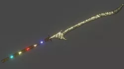 fantasy sword  high polygon ready for game 3D model