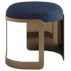 FENDI BENT OTTOMAN Low-poly 3D model