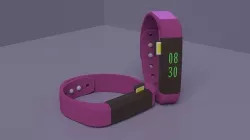  fitness tracker with SIM card  3D model