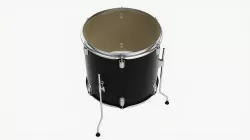  Floor Tom drum acoustic 3D model
