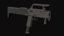 FMG-9 Low Poly Low-poly 3D model