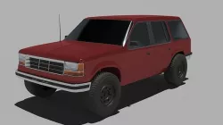 Ford Explorer 1992 3D model