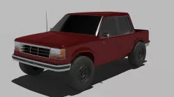 Ford Explorer 1992 - Custom build 3D model