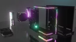 Full Tower Computer  Low-poly 3D model
