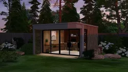 GARDEN ROOM - GARDEN OFFICE - Sketchup Lumion 3D model