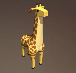 giraffe 3D model