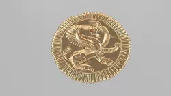 Golden Grifon The Oxus treasure 3D model