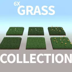 Grass Collection 3D model