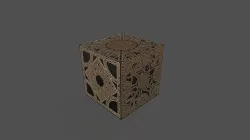Hellraiser puzzle box lament configuration Low-poly 3D model Low-poly 3D model