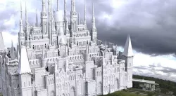 High Elf Cathedral City 3D model