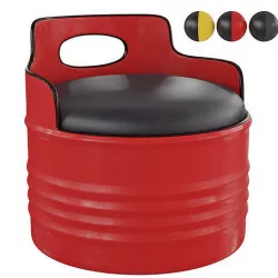 Homary-Oil Barrel Accent Chair 3D model
