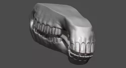 Horse Mouth ZBrush Sculpt 3D model