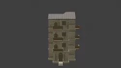 House Model 18 Low-poly 3D model