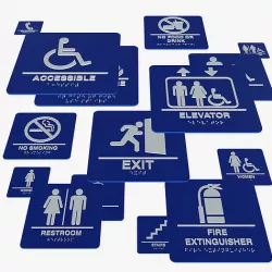 Indoor Compliance Signs 3D model
