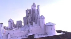 King Arthur Castle Ruin 3D model