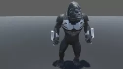 King Kong Animated 3D model 3D model
