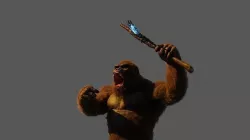Kong and striker 3d models Low-poly 3D model