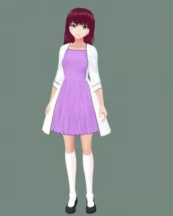 Lady 3d model 3D model