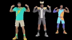 LeBron James  Low-poly 3D model