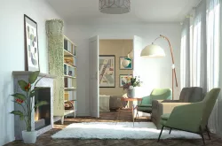 living room 3D model