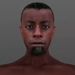 MAN 65 - WITH 250 ANIMATIONS Low-poly 3D model