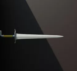 Melee weapons sword Game Ready FBX Low-poly 3D model Low-poly  Low-poly 3D model