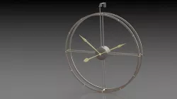 Metal Wall Clock 3D model