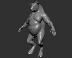 Minotaur 3D model