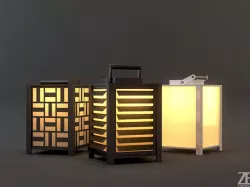 Modular Kabaz Lamp 3D model