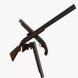 Modular TOZ-34 Low-poly 3D model