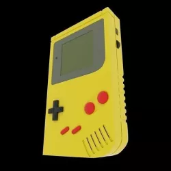 Nintento GameBoy 3D model