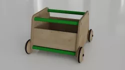 Ottawa Toy Storage Box by Made Design 3D model