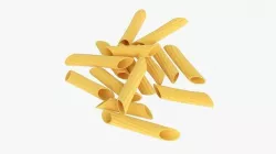 Pasta penne 3D model