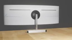 Pc Screen curved gaming Low-poly 3D model