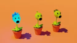 Plants VS Zombies 2 3D model