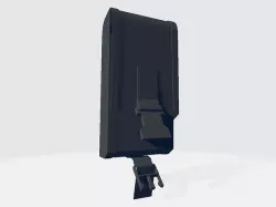 Plexus Big Right Pouche Bag Low-poly 3D model