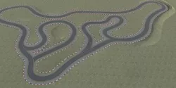 race track 3D model