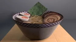 Ramen 3D model