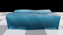 Realistic caustics material Texture
