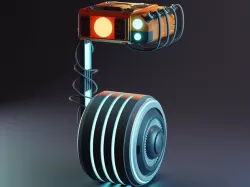 Robot BB-009  3D model