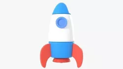 Rocket 3D model