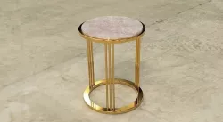 Round side table by Giuliano Tincani 3D model