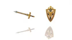 Royal Guard - Sword and Shield Low-poly 3D model
