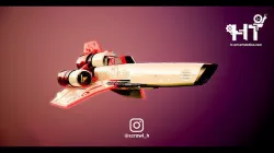 scifi spaceship viper mk2 3D model