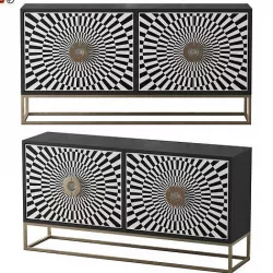 SIDEBOARD RUST 3D model