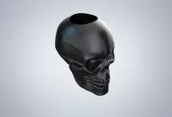 Skull paracord beads 3d printable modell 3D model